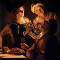 Supper Party (detail) 2 - Gerrit Van Honthorst