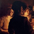 Supper Party (detail) - Gerrit Van Honthorst