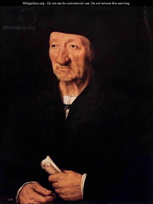Portrait of an Old Man - Hans, the Younger Holbein