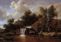 A Watermill - Meindert Hobbema