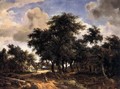 Village Street under Trees - Meindert Hobbema