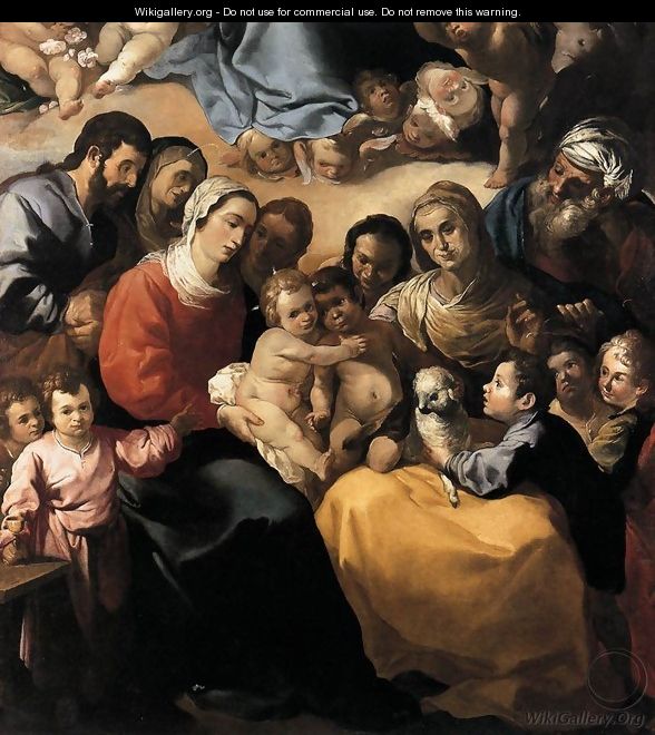 The Holy Family - Francisco De, The Elder Herrera