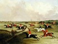 The Quorn Hunt in Full Cry Second Horses - Joshua Dalby
