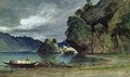 The Approach of a Storm on Liensfjord - Francis Danby
