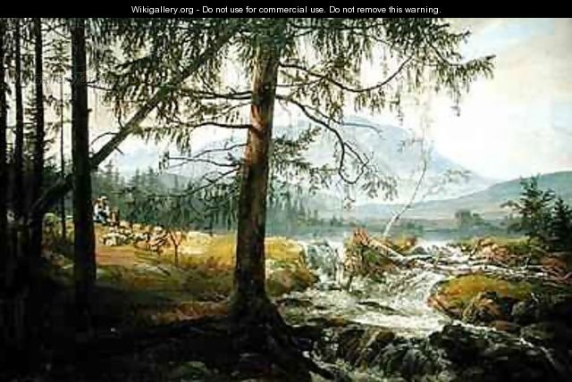 Northern Landscape - Johan Christian Clausen Dahl
