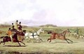 A Huntsman Passing a Tandem with a Sportsman by a Stile - David of York Dalby