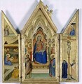 Triptych with Madonna and Child - Bernardo Daddi