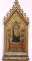 Madonna and Child Enthroned with SS Peter and Paul and Angels - Bernardo Daddi