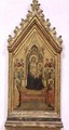 Madonna and Child Enthroned with SS Peter and Paul and Angels - Bernardo Daddi