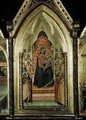 Triptych of the Virgin and Child Enthroned - Bernardo Daddi