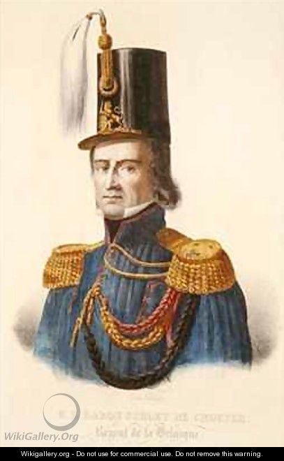 Baron Erasme Surlet de Chokier 1769-1839 Regent of Belgium - Ferdinand J.J. Daems
