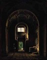 Interior of the Chapel of Saint Philippe in the Eglise des Feuillants in Paris - Louis Jacques Mande Daguerre