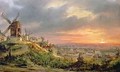 View of the Butte Montmartre - Louis Jacques Mande Daguerre