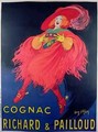 Poster advertising cognac distilled by Richard and Pailloud - Jean D'Ylen