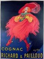 Poster advertising cognac distilled by Richard and Pailloud - Jean D