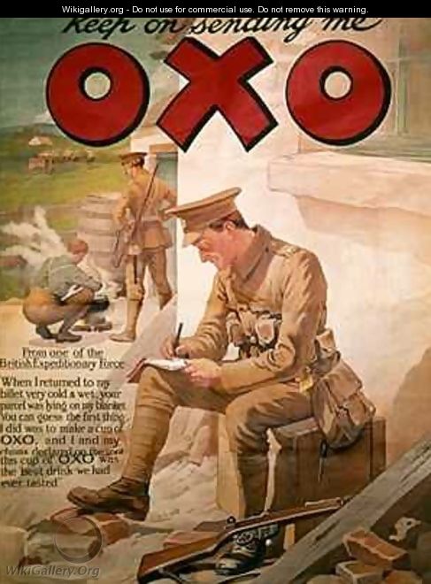 Poster Advertising OXO - Frank Dadd