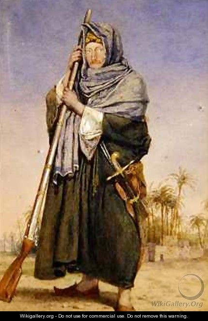 Portrait of Sir Thomas Phillips in Arab Dress - Richard Dadd