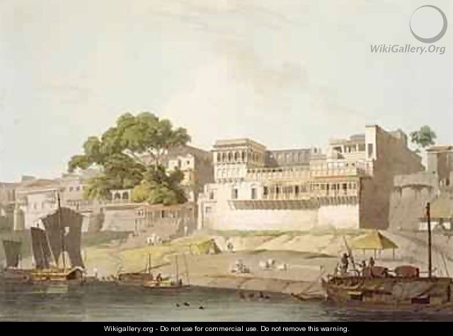 Part of the City of Patna on the River Ganges - Thomas Daniell