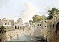 A Baolee near the Old City of Delhi - Thomas & William Daniell