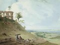 Ruins on Pir Pihar near Monghy Bihar - Thomas & William Daniell