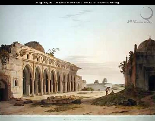 Ruins at Cannouge - Thomas & William Daniell