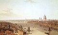 St Pauls Cathedral and the City - William Daniell, R. A.