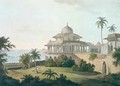 The Chalees Satoon in the Fort of Allahabad on the River Jumna - Thomas Daniell