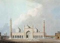 The Jummah Musjed Delhi - Thomas Daniell