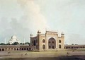 The Taj Mahal at Agra - Thomas Daniell