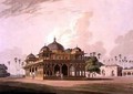 The Mausoleum of Mucdoom Shah Dowlut at Moneah on the River Soane - Thomas Daniell