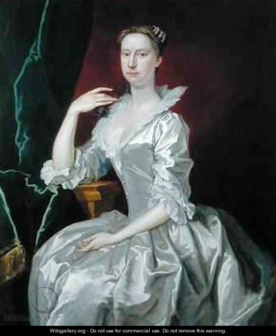 Portrait of Mrs Elizabeth Ingram - Bartholomew Dandridge