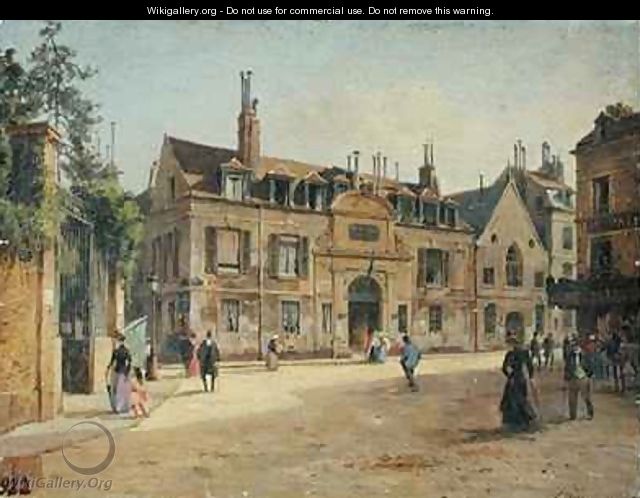 The Hopital de la Salpetriere Paris - Paul Joseph Victor Dargaud