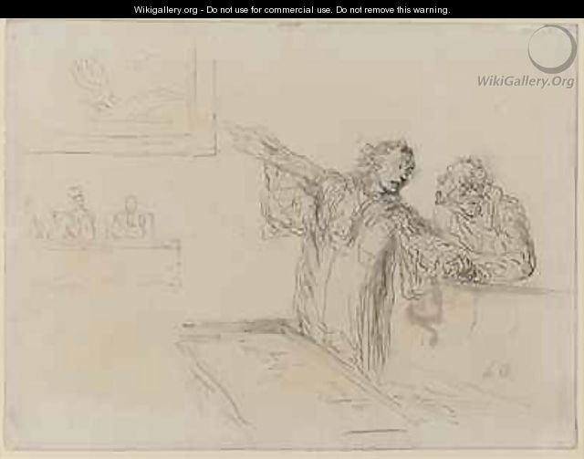La Defense - Honoré Daumier