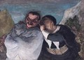 Crispin and Scapin or Scapin and Sylvester - Honoré Daumier