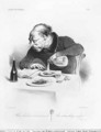 Series Galerie physionomique Une lecture entrainante An absorbing subject - Honoré Daumier