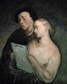 Two Singers - Honoré Daumier
