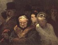 Leaving the Theatre - Honoré Daumier