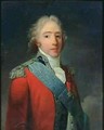 Portrait of Charles of France 1757-1836 Count of Artois future Charles X King of France and Navarre - Henri Pierre Danloux