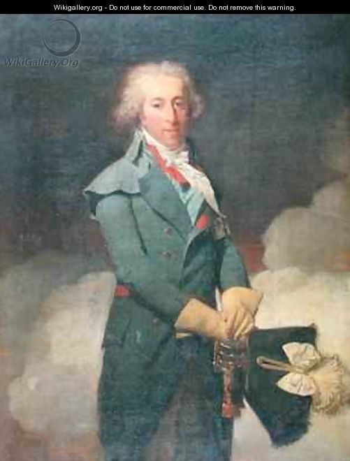 Louis Henri Joseph de Bourbon 1756-1830 9th Prince of Bourbon - Henri Pierre Danloux