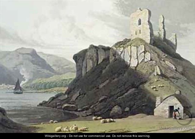Arros Castle Isle of Mull - William Daniell, R. A.