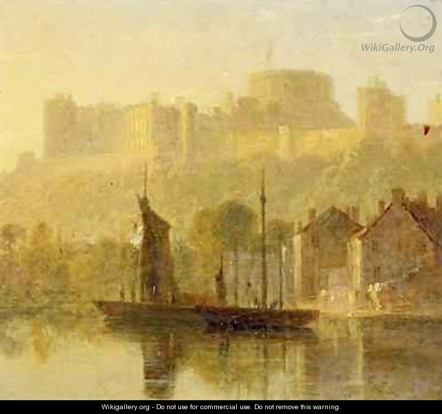 Windsor Castle from the Thames - William Daniell, R. A.