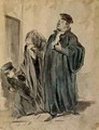 Judge Woman and Child - (after) Daumier, Honore