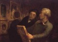 The Amateur Painter - Honoré Daumier