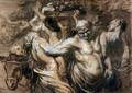The Drunken Silenus - Honoré Daumier