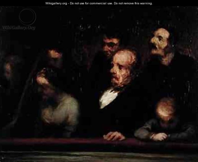The Loge - Honoré Daumier