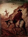 Sancho and Don Quixote - Honoré Daumier