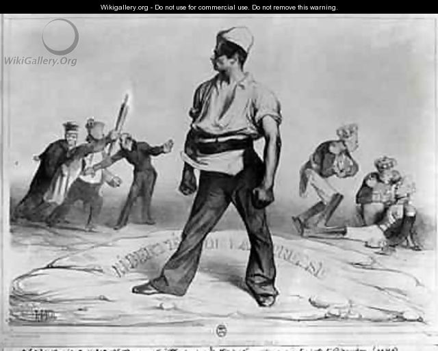 Freedom of the Press - Honoré Daumier