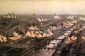 Panorama of the Fires in Paris during the Commune - E. Daroy