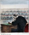 Caricature of a Deputy at the Assembly - Honoré Daumier