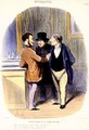 Discussion about the Constitution - Honoré Daumier